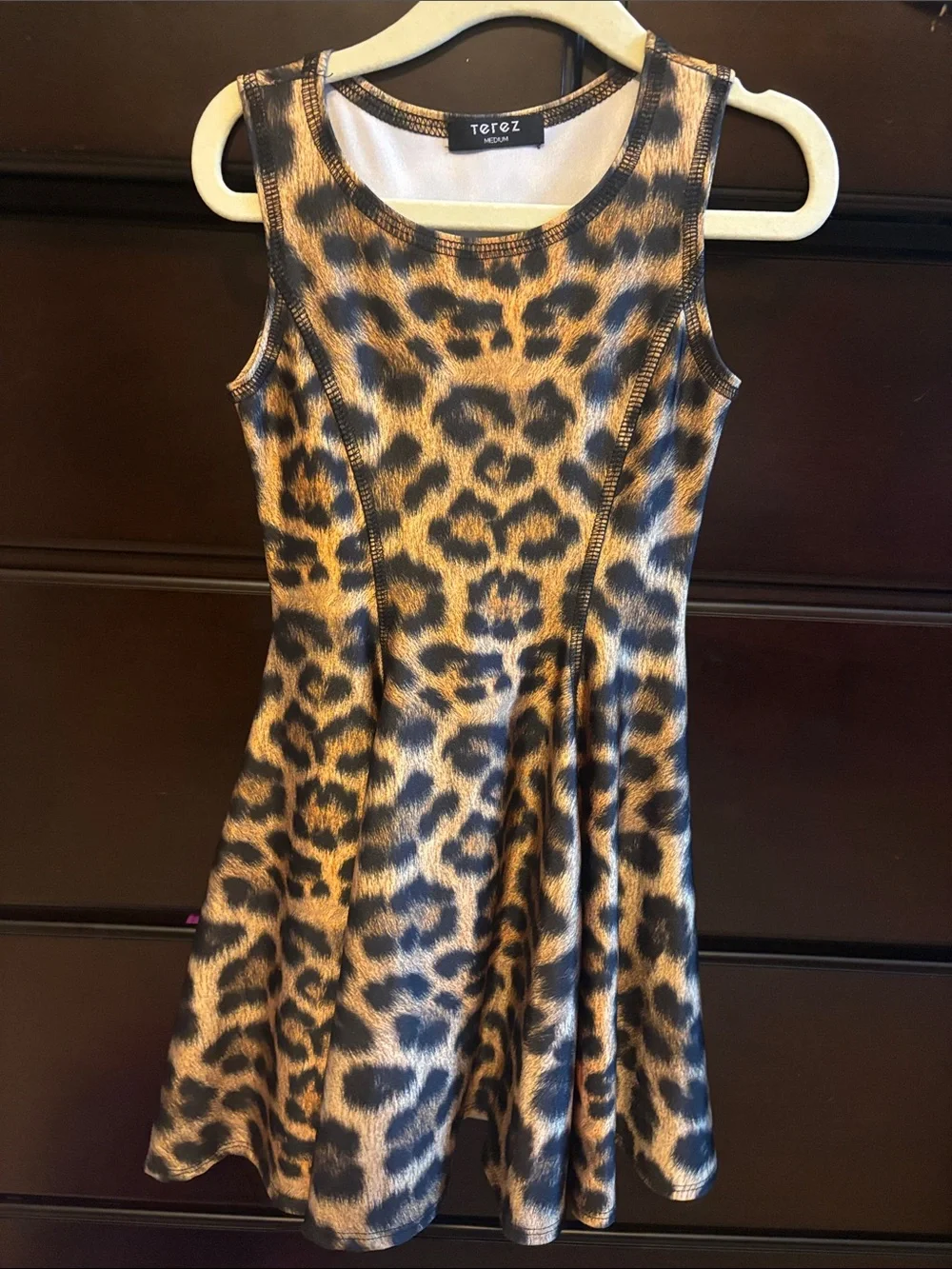 TEREZ GIRLS - lot of 4 printed dresses, Size MEDIUM
